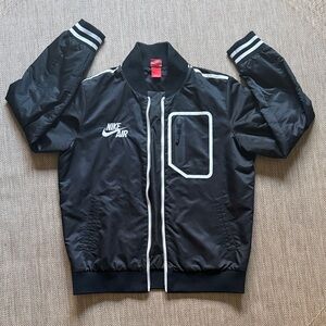 Nike Air BB Taped Varsity Bomber Jacket
